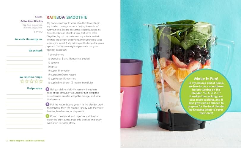 Little Helpers Toddler Cookbook: Healthy, Kid-Friendly Recipes to Cook Together thumbnail 3