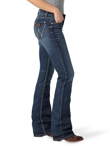 Wrangler MS Wash Retro Mae Womens Jeans 09MWZMS thumbnail 2