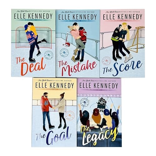Off-Campus Series Books 1-5 Collection Set By Elle Kennedy (The Deal, The Mistake, The Score, The Goal & The Legacy) thumbnail 3