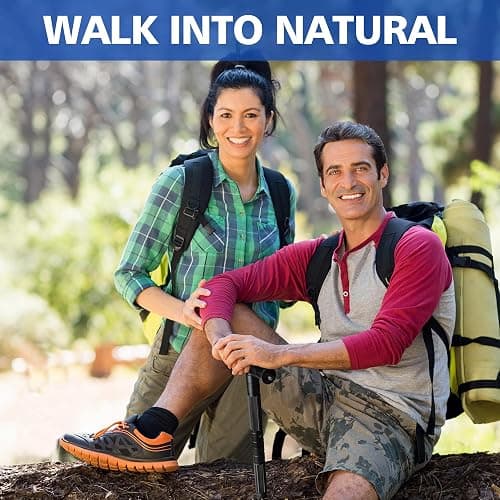 aiGear Tactical Stick Hiking Walking Staff - Trekking Poles Tactical Staff Adjustable Hiking Stick Gear for Outdoor Survival Camping Hiking thumbnail 3