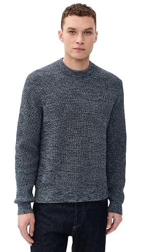 Madewell Men's Marled Cotton Shaker Stitch Crewneck Sweater - Image 1