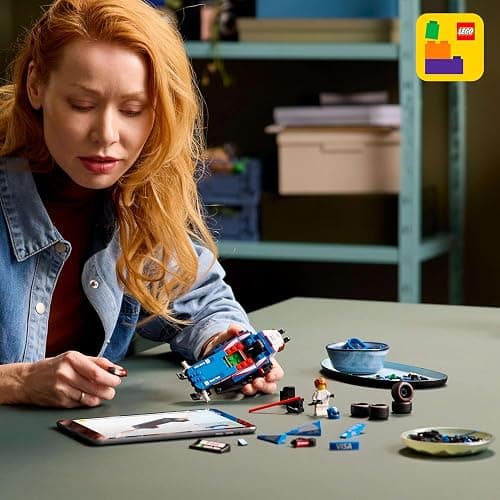 LEGO Speed Champions Voiture F1 Visa Cash App RB VCARB 01 - Maquette à Construire d'un véhicule de Formule 1 - Minifigurine Collector de Pilote de Course - Idée de Cadeau pour Adulte 77246 - Visa Cash App RB VCARB 01 F1 Car 77246 thumbnail 2