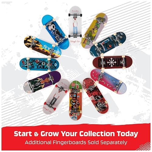 TECH DECK, Ultra DLX Fingerboard 4-Pack, Real Skateboards, Collectible and Customizable Mini Skateboards, Kids Toys for Ages 6 and up thumbnail 5