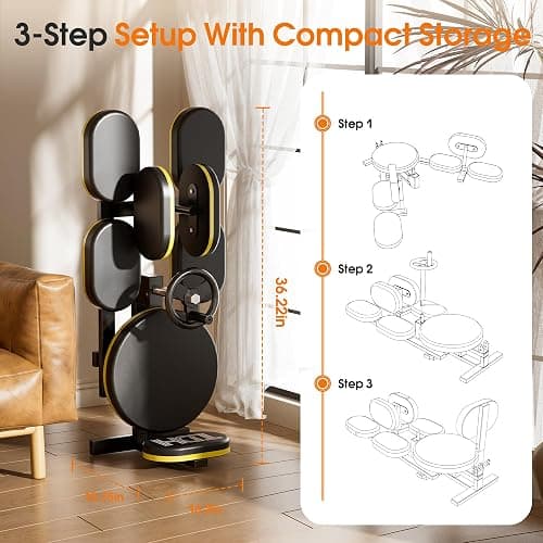 TDH Leg Stretcher Machine, 0-200° Adjustable Split Machine for Ballet, Dance,Yoga, Flexibility Stretching Equipment to Relieving Leg Muscle & Hamstring Tightness, Home Gym Use thumbnail 7