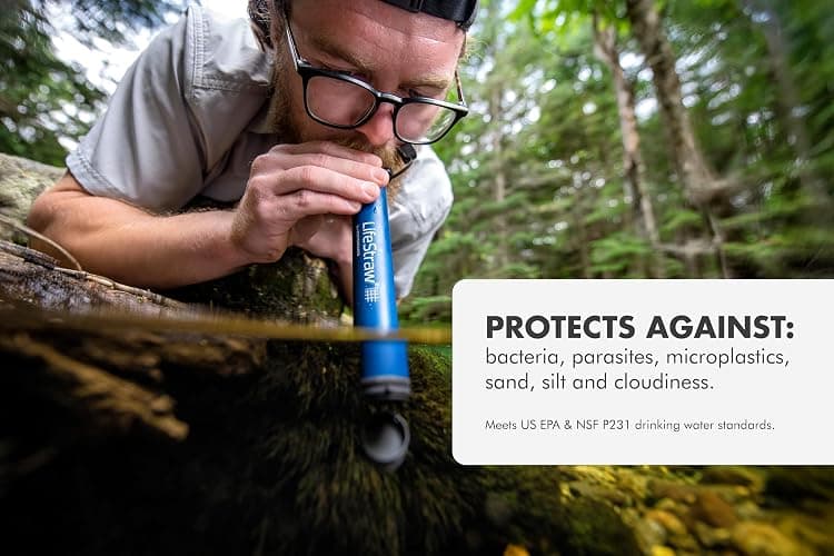 LifeStraw Personal Water Filter for Hiking, Camping, Travel, and Emergency Preparedness thumbnail 6