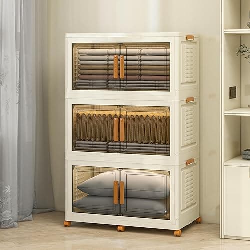 Edospaen 3 Tier Storage Bins