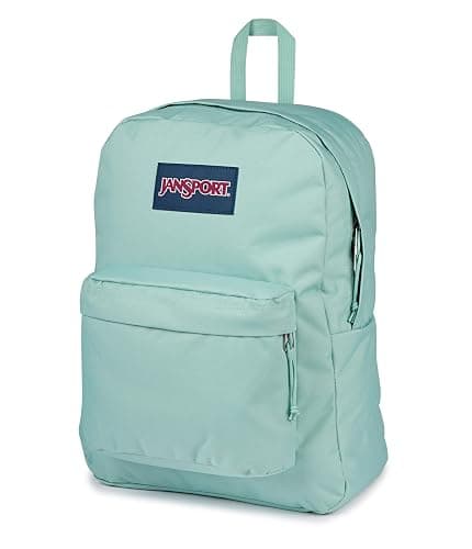 JanSport SuperBreak One Backpack - Durable, Lightweight Bag with 1 Main Compartment, Front Utility Pocket with Built-in Organizer, Premium Backpack, Faded Sage thumbnail 3