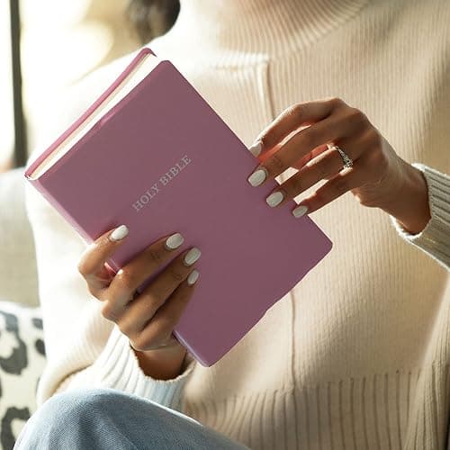 KJV Holy Bible: Gift and Award, Pink Leather-Look, Red Letter, Comfort Print: King James Version thumbnail 13