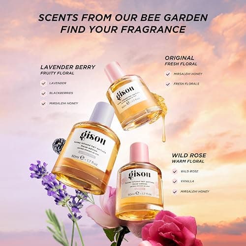 Gisou Honey Infused Hair Perfume – Long-Lasting Hair Fragrance with Mirsalehi Honey & Argan Oil, Wildflower Honey scent, 1.7 Fl Oz thumbnail 5