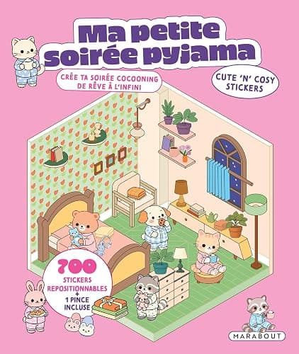 Ma petite soirée pyjama - Cute 'n' cosy stickers - Image 1