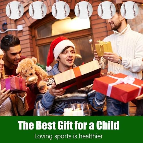 Forcebucket Official Size Practice Training Baseballs 12 Balls Pack Blank Baseball Sports Youth/Adult for League Play, Pitching, Batting, Fielding, Autograph, Gifts(One Dozen) thumbnail 5