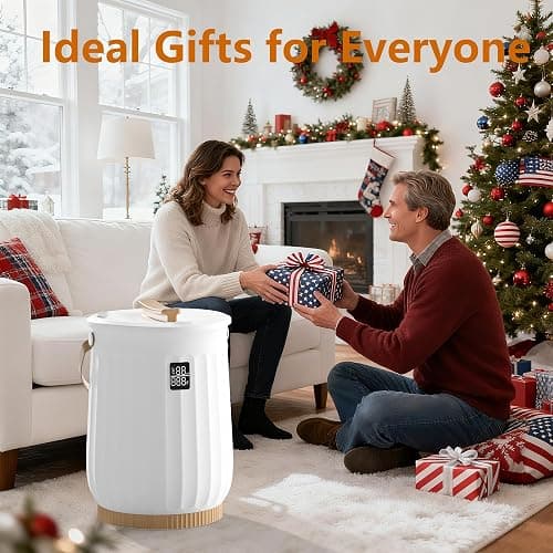 Large Towel Warmer Bucket for Bathroom, 20L Luxury Towel Warmers for SPA, Hot Towel Heater, Great Gift Idea, 1 Min Fast Heating, Safety Lock Design, Fits Two 40"x70" Towels, Bathrobes, Blankets thumbnail 3