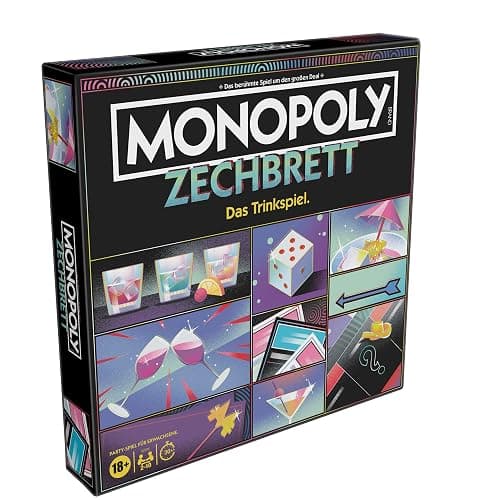 Monopoly Board Crawl Partyspiel, offizielles Monopoly Trinkspiel für Erwachsene ab 21 Jahren - Deutsche Fassung thumbnail 7