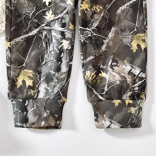 MINIFEIKO Toddler Baby Boys Camouflage Sweatsuit thumbnail 5