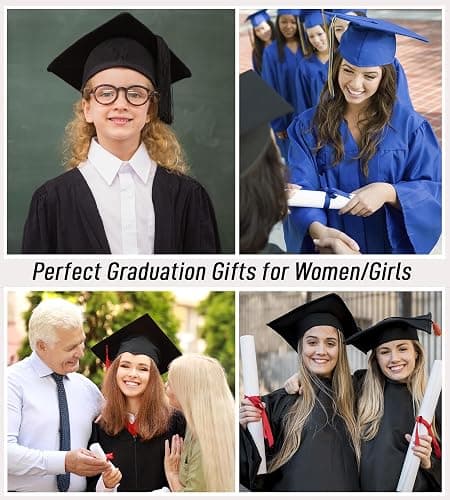 AryaHozel 2026 Graduation Gifts for Her/Girls/Women, Tiny Gemstone Graduation Bracelet with Unique Cap Gift Box thumbnail 6