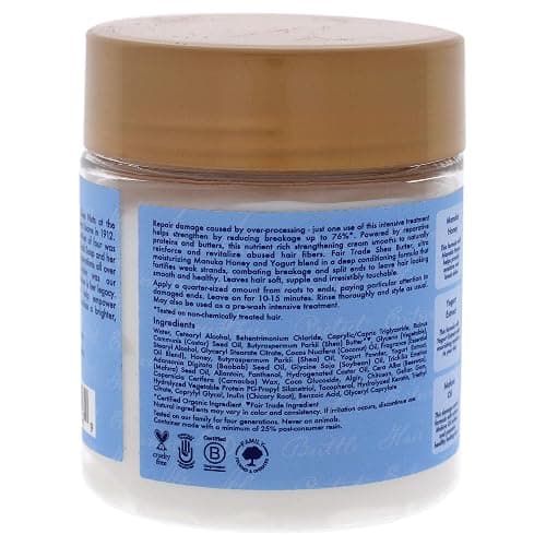 Shea Moisture Manuka Honig und Joghurt Hydrate Plus Repair Protein Power Haar-Behandlung, 237 ml thumbnail 8