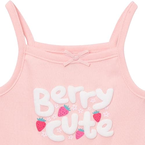 Gerber Baby Girls Multi-Pack Sleeveless Onesies Bodysuit thumbnail 7