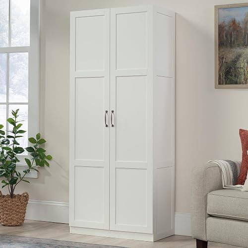Sauder Select Storage Cabinet/ Pantry cabinets, White finish thumbnail 4