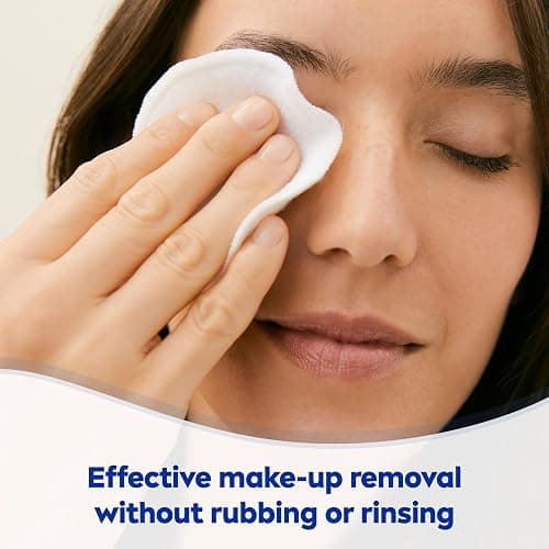 NIVEA Double Effect Waterproof Eye Make-Up Remover (125ml), Daily Use Face Cleanser for Make-Up and Mascara with Cornflower Extract and Biotin thumbnail 5
