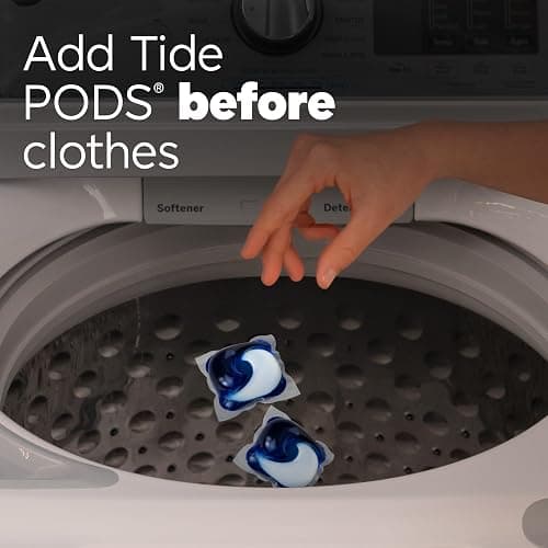 Tide PODS laundry detergent pacs, 3-in-1 Stain Remover, Odor Fighter, Color Protector, 112 Count, HE compatible, Original Scent thumbnail 9