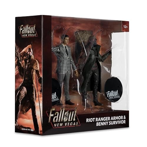 McFarlane Toys- Fallout New Vegas Riot Ranger Armor and Benny 2 Pack thumbnail 10