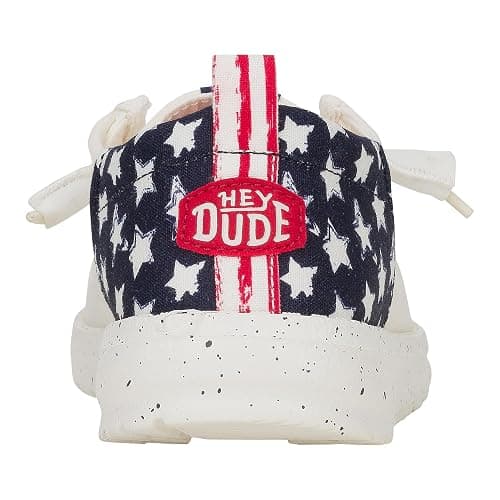 HEYDUDE Wendy Funk Americana Stars, Women’s Shoes, Women’s Slip-on Loafers, Comfortable & Light-Weight thumbnail 6