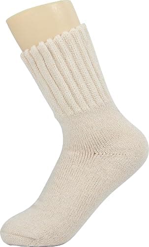 BomKinta Boot Socks for Women Winter Solid Thick Warm Socks Cozy Crew Socks Christmas Gift thumbnail 5