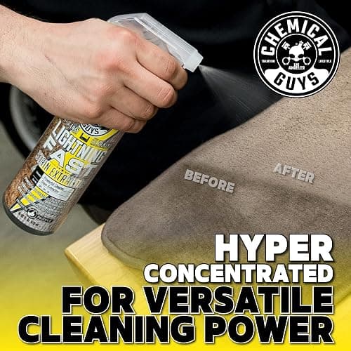 Chemical Guys Lightning Fast Carpet and Upholstery Stain Extractor - Chemical Guys Carpet Cleaner, Great for Fabric, Upholstery, Cars, Home, Office, Furniture, and More, Fresh Scent - 16 oz thumbnail 7