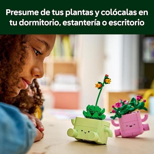 LEGO Botanicals Plantas Bailarinas - Set con 2 Flores Artificiales y Macetas Color Pastel - Plantas de Interior para la Decoración del Dormitorio - Regalo para Niñas de 9+ Años y Adultos - 11506 thumbnail 6