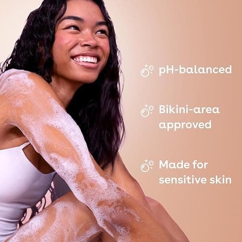 eos Cashmere Body Wash – Coconut Waters, Moisturizing Body Wash, Creamy Gel Formula, with Shea Butter, Glycerin, Vitamin E, pH Balanced, Sensitive Skin, Vegan, 16 fl oz thumbnail 4
