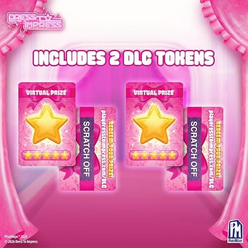 Dress to Impress - Mystery Model Minifigure 2-Pack (4" Tall, Series 2) [Includes DLC] on Roblox | Includes DLC, on Roblox thumbnail 3