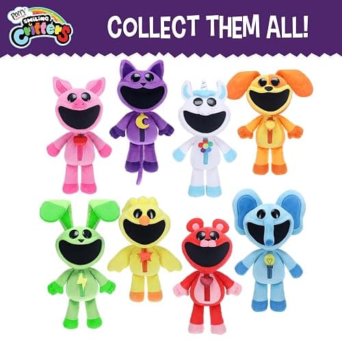 Poppy Playtime - Smiling Critters Deluxe Plush, [Officially Licensed] 14" Tall (CatNap) thumbnail 7