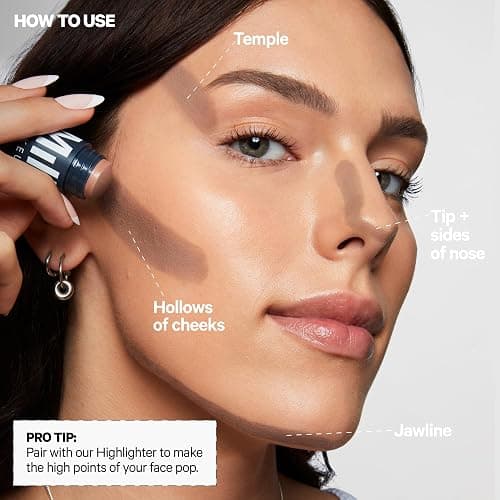 Milk Makeup Sculpt Stick – Cool-Toned Cream Contour Stick with Thyme Extract + Mango Butter – Hydrating, Buildable Formula Adds Depth + Dimension - Toasted - Fair to Light thumbnail 7
