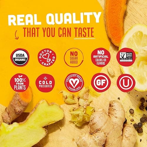 Vive Organic Immunity Boost Shots -Variety 4 Pack (2oz, 4 Count) thumbnail 7