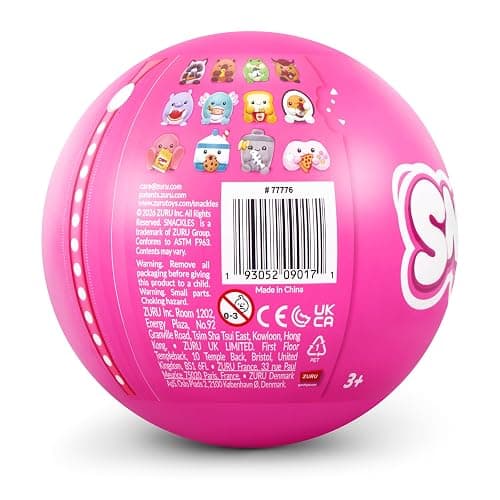 Snackles Core Series 2 5-Inch Snackle Plush by ZURU – Cute Collectible Plush with Snack Brand Accessory, Soft Squeezable Design, and Playful Character Style thumbnail 8