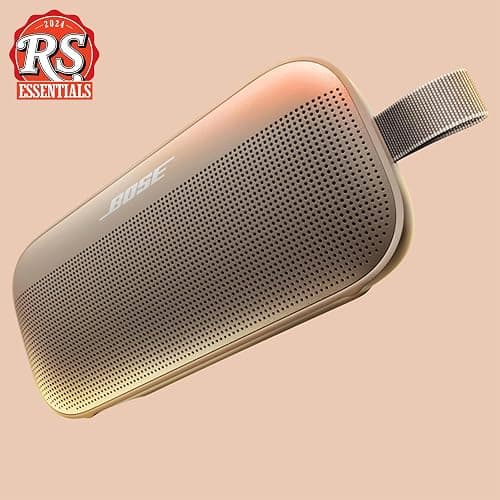 Bose SoundLink Flex Bluetooth Speaker (2nd Gen) - Portable Outdoor Speaker with Hi-Fi Audio, Waterproof and Dustproof, USB-C, Up to 12 Hours Battery Life, Sandstone thumbnail 2