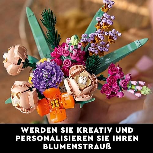 LEGO Botanicals Blumenstrauß - Künstliche Blumen Set für Erwachsene - Zimmerdeko und Geschenkidee für Frauen & Männer - Wohnaccessoires - Botanik Kollektion 10280 thumbnail 5