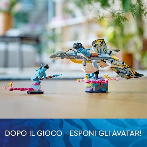 LEGO Avatar La Scoperta di Ilu, Set dal Film La Via dell’Acqua da Collezione, Creatura Giocattolo Subacquea Simile ad Animale, Giochi per Bambini 75575 thumbnail 2