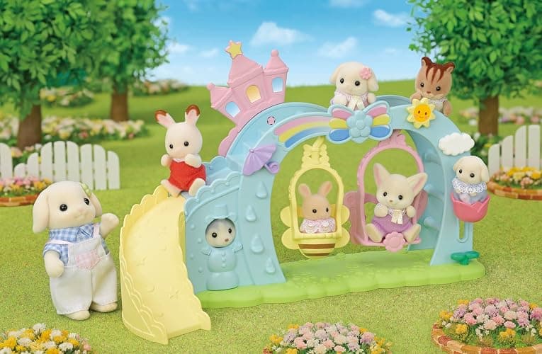 Sylvanian Families - 5745 Nursery Swing - Dollhouse Playsets thumbnail 2