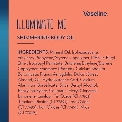 Vaseline Illuminate Me Shimmering Body Oil Created for Melanin Rich Skin, Illuminates Skin with Finishing Touch of Shimmer for Glowing Skin 3.3 oz thumbnail 12