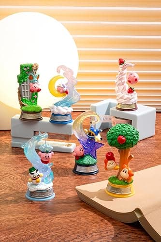 Re-Ment Swing Kirby in Dream Land Blind Box - Includes 1 of 6 Collectible Mini Figurines - Fun and Versatile Decoration thumbnail 3