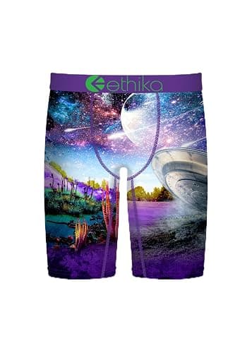Ethika Boy's Staple Boxer Briefs, Soft 4-Way Stretch, No Ride-Up Fit - Crash Landing - Image 1