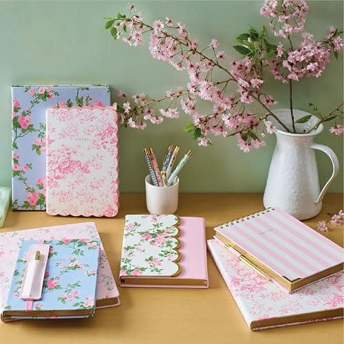 Laura Ashley Writing Journal Notebook 256 Lined Pages Premium Hardcover | Assorted Cover Patterns, Compact Portable Size, Smooth Lined Writing Pages, Sturdy Hardcover Protection, Gift-Ready thumbnail 7