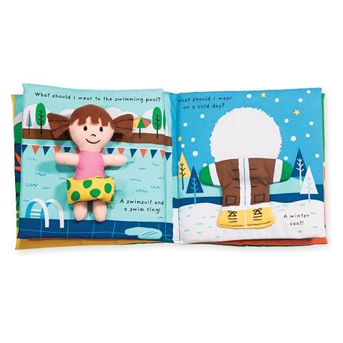 Melissa & Doug Soft Activity Baby Book - What Should I Wear? thumbnail 4