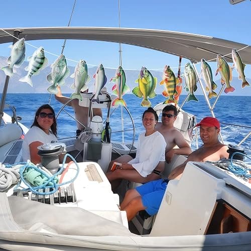 Abilat Gone Fishing Hanging Banner Fish Birthday Party Decorations for Kids Adults Bass Fishing Tournament Supplies Fish Themed Party Supplies Under The Sea Decor thumbnail 7