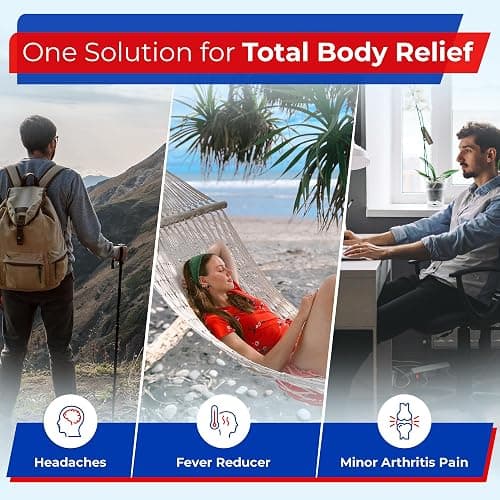 TIME-Cap Labs 500 Tablets Ibuprofen 200mg Coated - Pain Reliever & Fever Reducer (NSAID) for Adults, Helps with Headache, Back Pain, Muscle Aches, Toothaches, Menstrual Cramps & Minor Arthritis Pain thumbnail 5