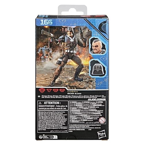 G.I. Joe Classified Series #166, Major Bludd, Collectible 6 Inch Action Figure with 7 Accessories | G.I. Joe Classfied 6 Inch Action Figure Wave 22 - Major Bludd #166 thumbnail 15
