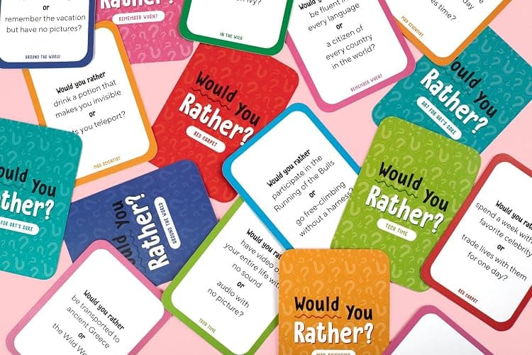 Would You Rather? Family Card Game: Fun Questions, Hilarious Answers, Lively Conversations! thumbnail 11
