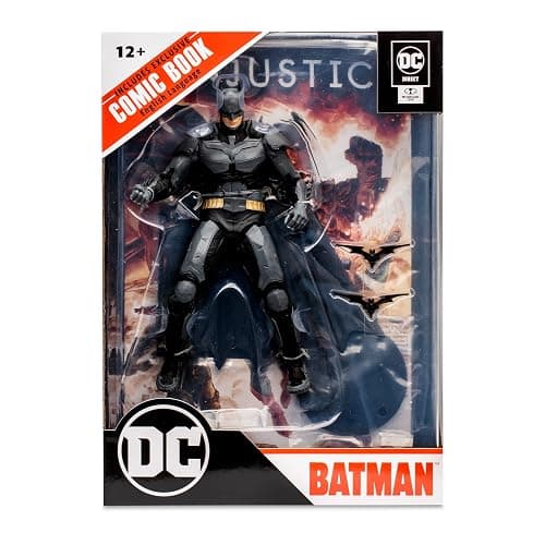 McFarlane Toys - DC Direct Gaming 7IN Figure with Comic - Injustice 2 WV1 - Batman thumbnail 10