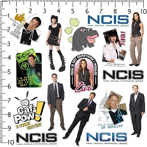 NCIS Collection Vinyl Sticker Pack - 50 Waterproof Die‑Cut Decals for Laptop, Water Bottle, Suitcase, Tablet, Car Accessories, Travel Gear & More thumbnail 3